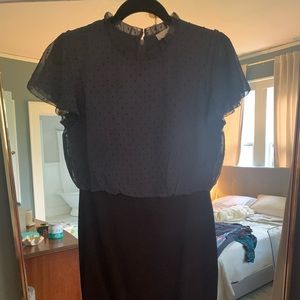 Amazing Loft dress with flutter sleeve